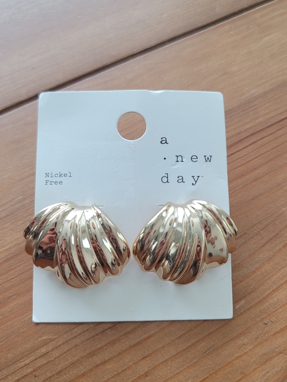 NWT A New Day Gold Earrings
